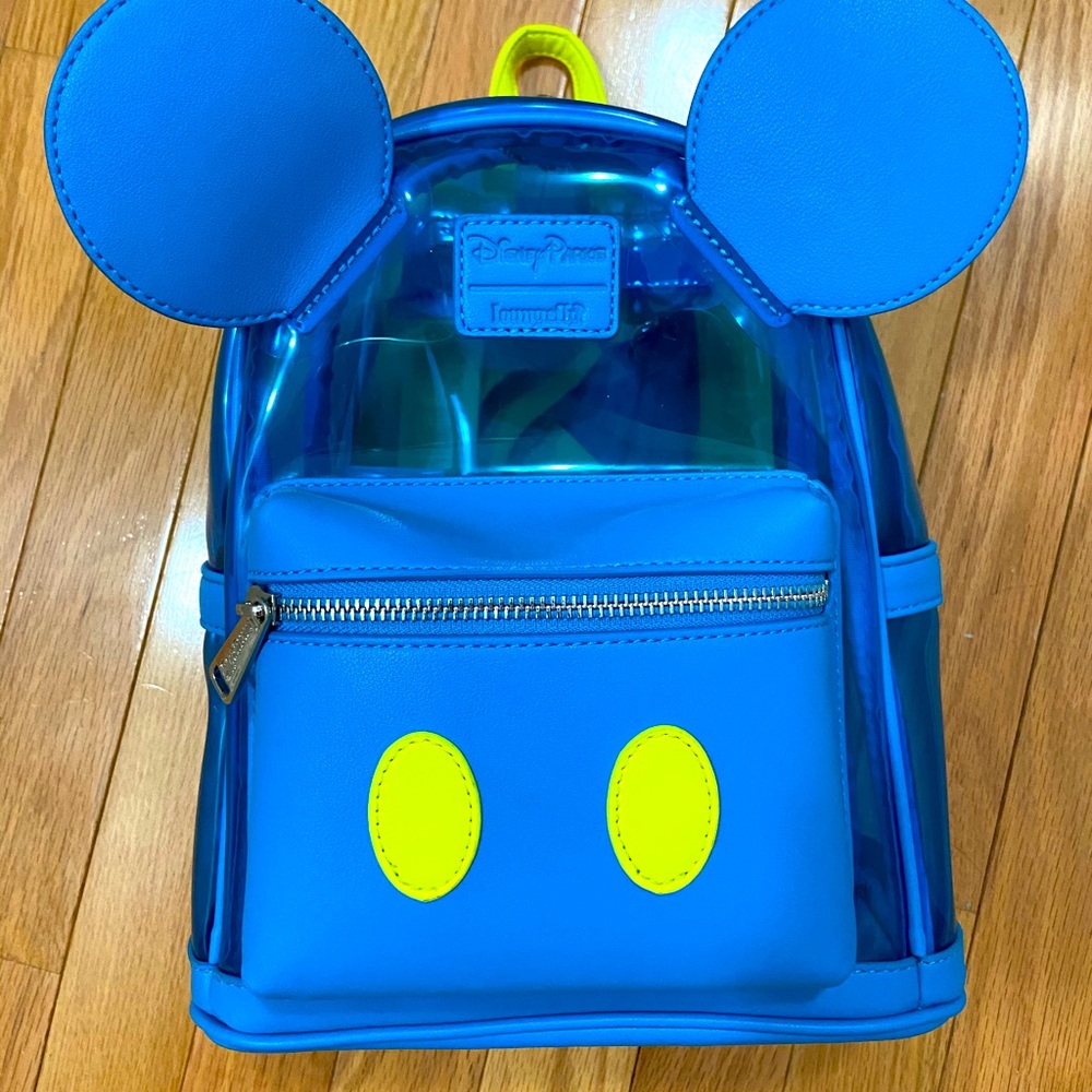 Disney Parks Neon Collection Loungefly Backpack